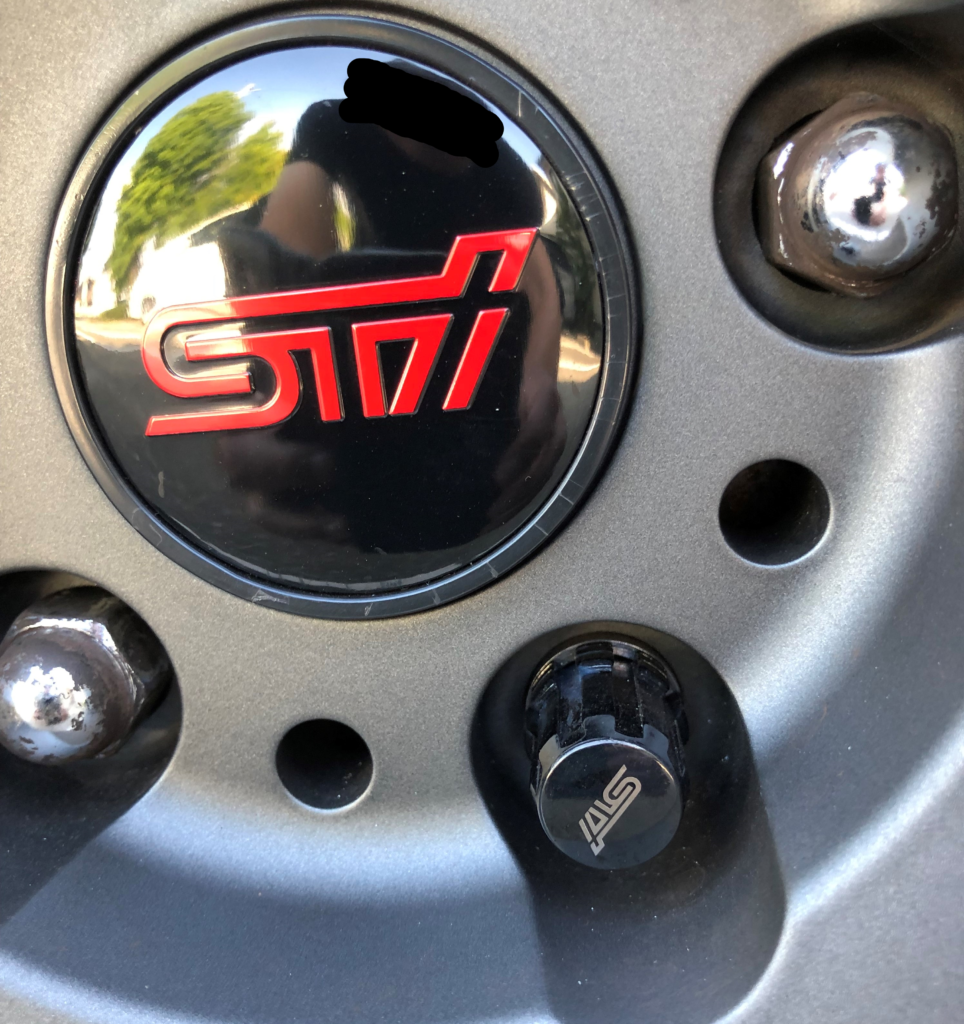 スバル　STI sti セキュリティー　セキュリティ　ロックナットセット乗り換えの為出品します